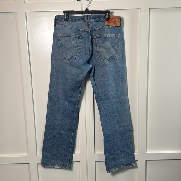Levi's 501 original button fly jeans 36x32 - Picture 3 of 11